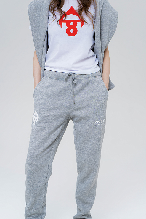 Спортивные брюки серые  